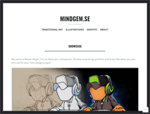 Tablet Screenshot of mindgem.se